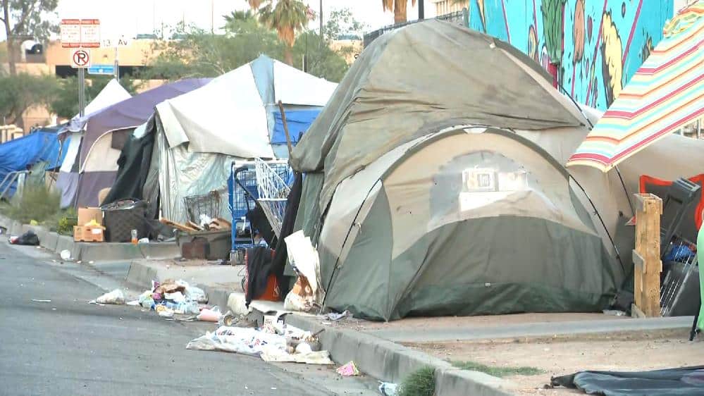 Phoenix Homeless Encampment (CNN)