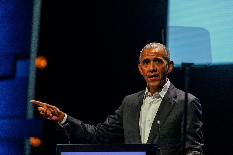 Barack Obama in Copenhagen (Ole Jensen-Getty Images)