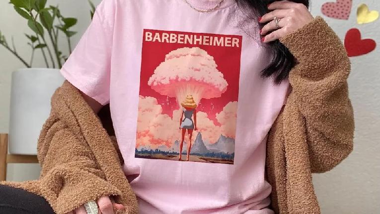 Barbenheimer t-shirt / via Amazon