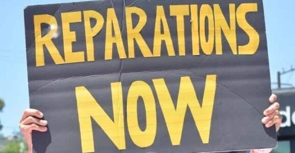 Reparations rally