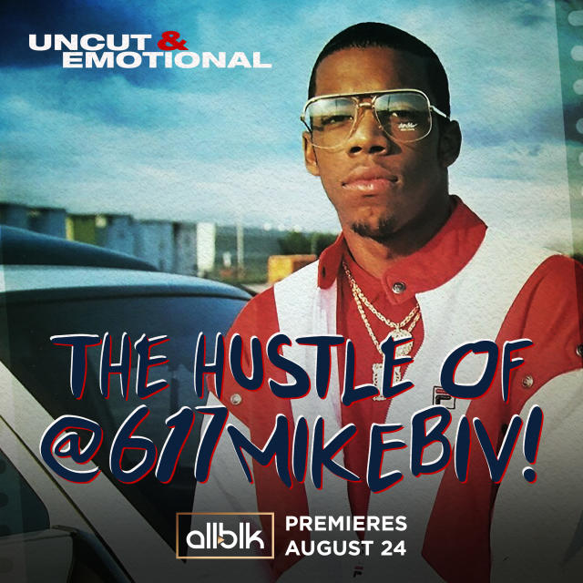 Michael Bivins in poster for The Hustle of @617MikeBiv!