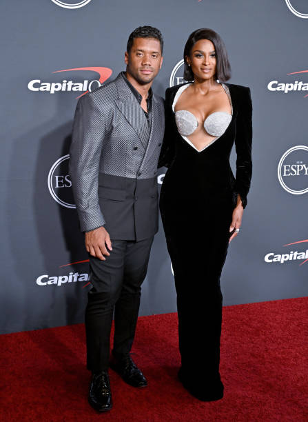 Russell Wilson and Ciara