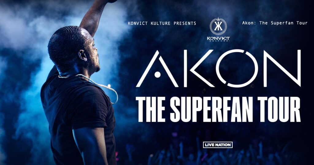 AKON ANNOUNCES FALL 2023 ‘THE SUPERFAN TOUR’ 