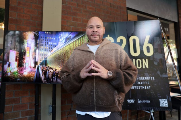 Fat Joe, Roc Nation, and Local New York Residents Unite at Caesars Palace Times Square Community Event
