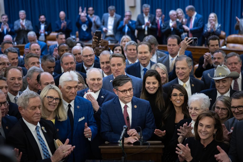 WASHINGTON - OCTOBER 24: House Speaker nominee Rep. Mike Johnso