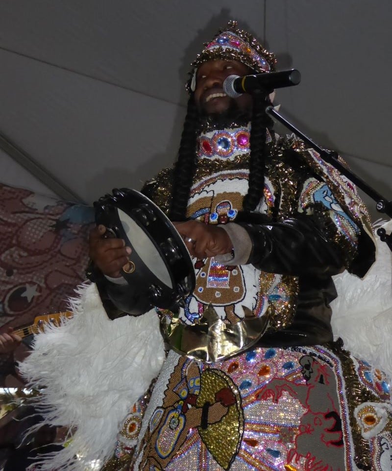 Big Chief Juan Pardo: Photo Credit, Ricky Richardson