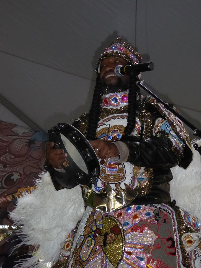 Big Chief Juan Pardo: Photo Credit, Ricky Richardson