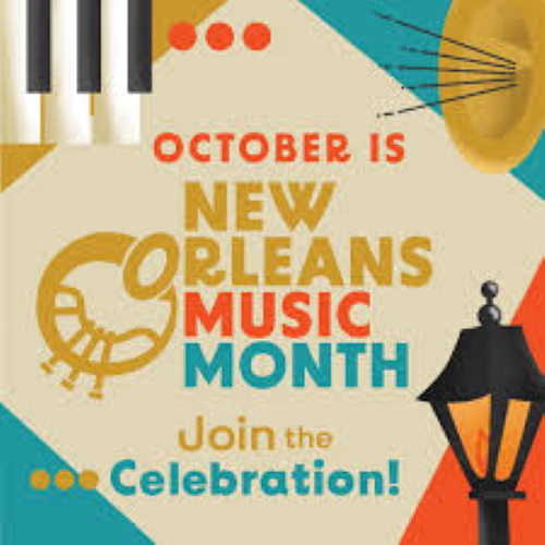 New Orleans Music Month signage: Courtesy Photo