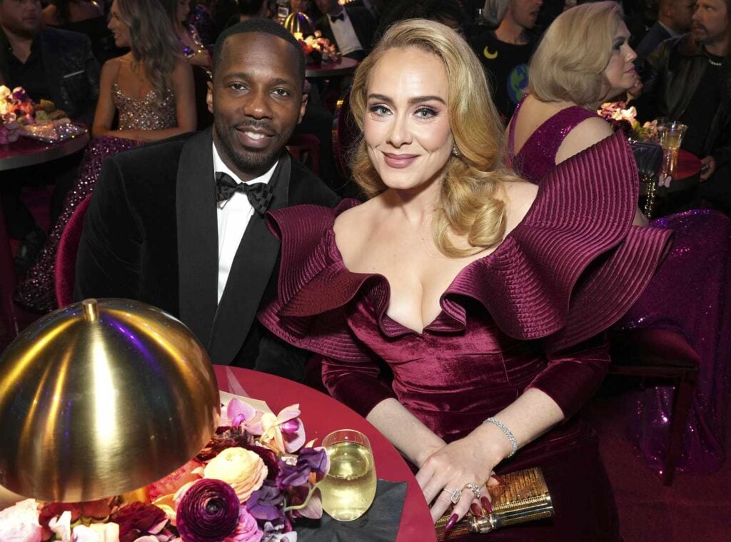 Rich Paul and Adele - Getty