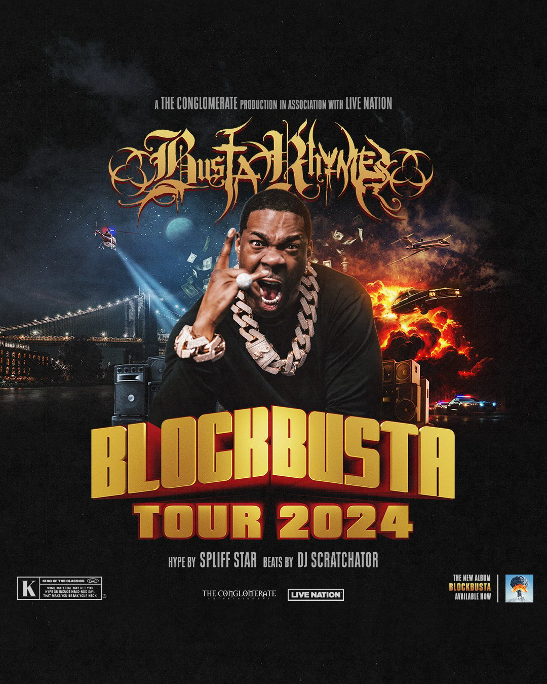 Busta Rhymes Announces 2024 North American Tour Dates