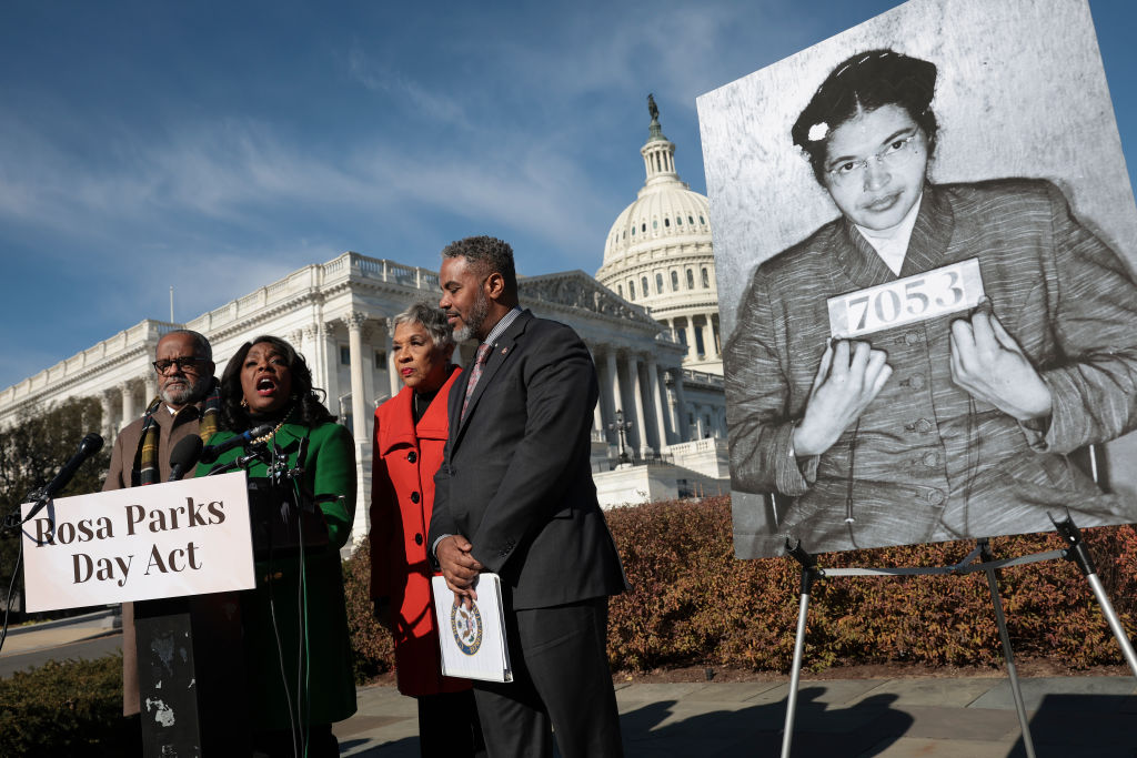 Congressional Black Caucus Holds A News Conference On 