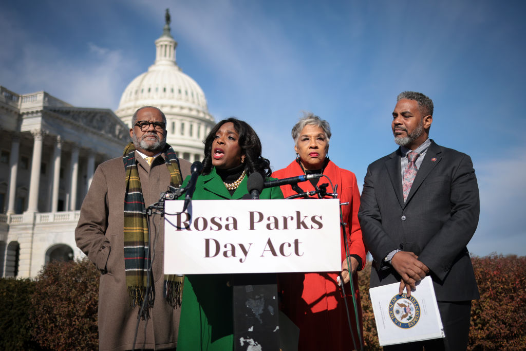 Congressional Black Caucus Holds A News Conference On 