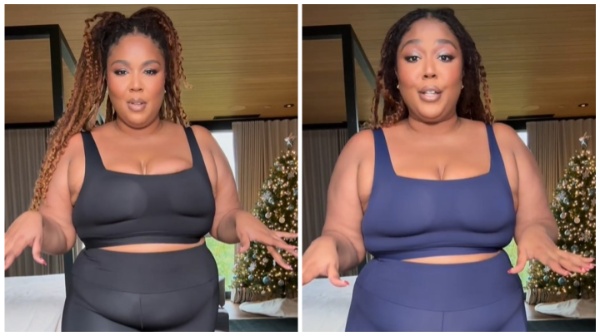 Lizzo shows off weight loss