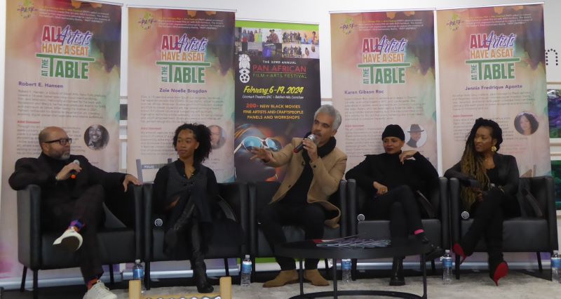 PAFF Partnered with IKEA to Present New Exhibit: All Artists Have a Seat at the Table Panel: Photo Credit, Ricky Richardson