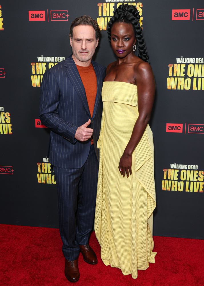 Andrew Lincoln and Danai Gurira 