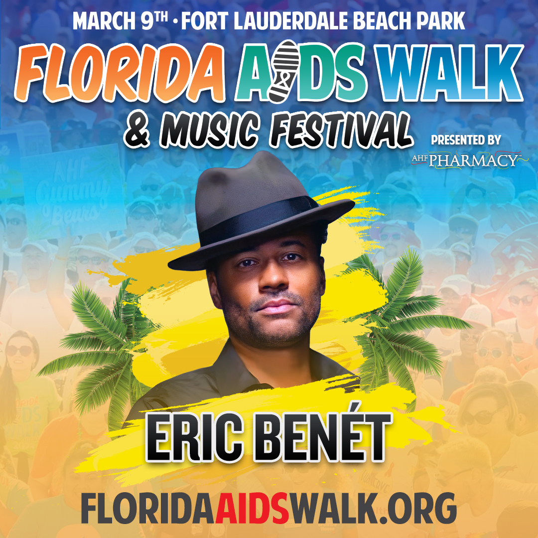 R&B Artist Eric Benét to Headline Florida AIDS Walk