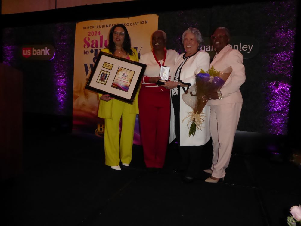 Sarah R. Harris, Rosalind Pennington, Honorable Ventris C. Gibson and Cheryl Willaes: Photo Credit, Ricky Richardson