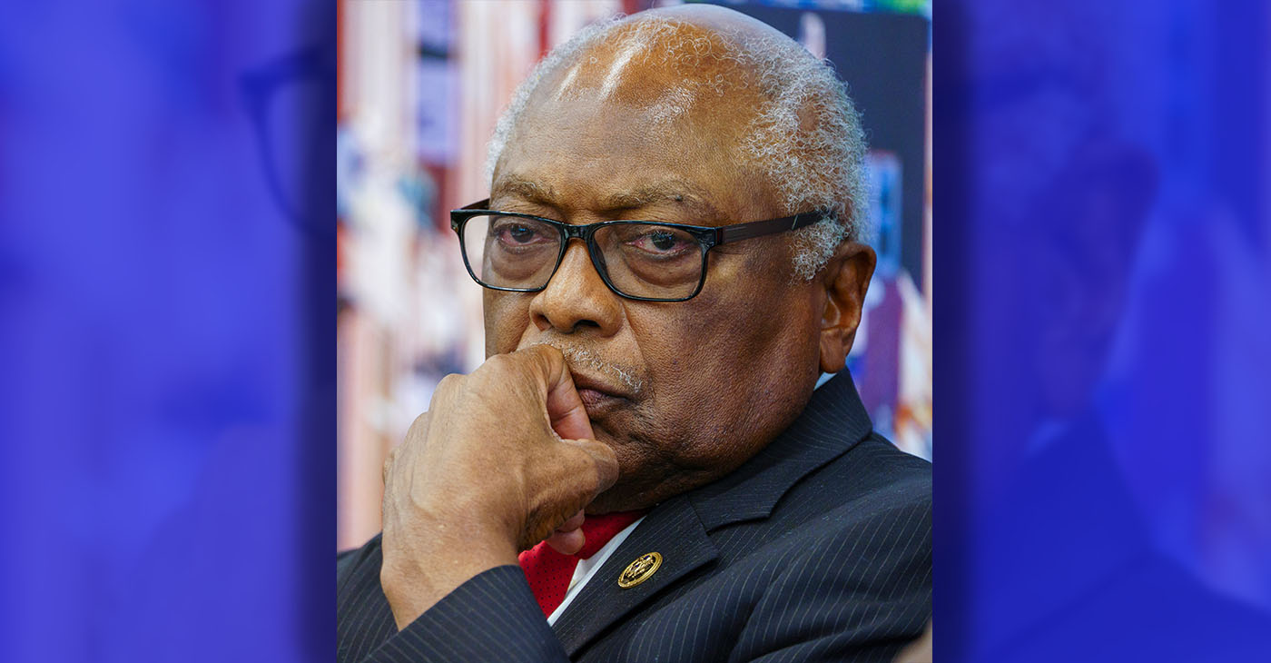 Congressman James Clyburn (S.C. District 6) listens to stakeholders, during a round table discussion at the Orangeburg County Library and Conference Center, then later he supports U.S. Department of Agriculture Under Secretary Xochitl Torres Small announcement of $30 million in investments that will create opportunities for students and improve infrastructure for thousands of people in South Carolina. USDA is investing $11.8 million to improve the Santee Wastewater Treatment Plant. USDA is also investing $18 million to construct a new Student Activity and Community Center at Claflin University, in Orangeburg, SC, on August 8, 2022. (Photo: U.S. Department of Agriculture / Wikimedia Commons)