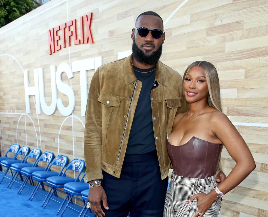 LeBron and Savannah James