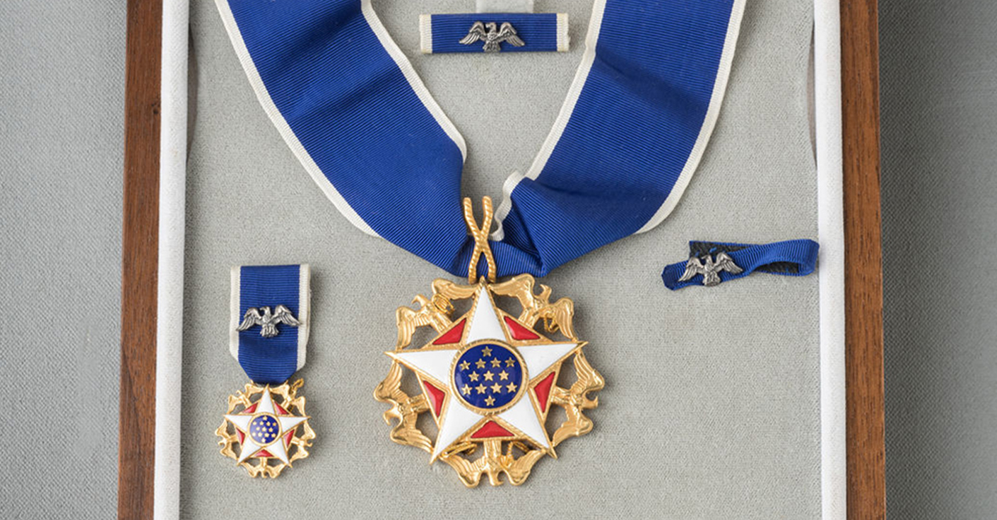 The Presidential Medal of Freedom is the highest civilian honor that the President can bestow. The recipients 