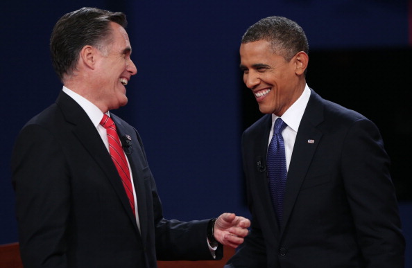 Obama And Romney Square Off In First Presidential Debate In Denver