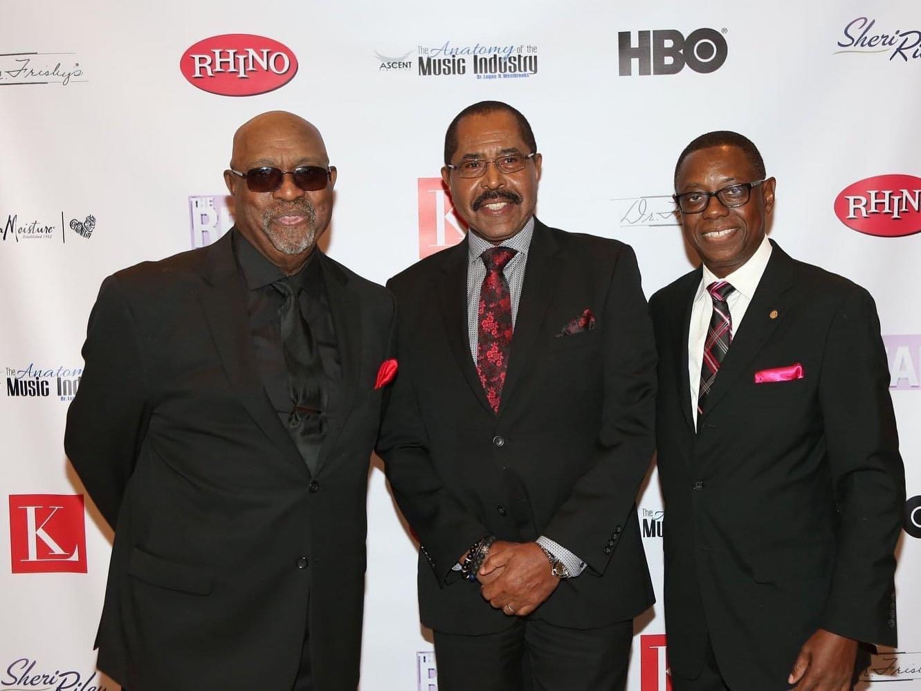 The Living Legends Foundation (LLF): Left to Right: The late Varnell H. Johnson, former President of LLF; Ray Harris, founder of LLF; David C. Linton, Chairman of LLF (Photo Courtesy of the Living Legends Foundation) 