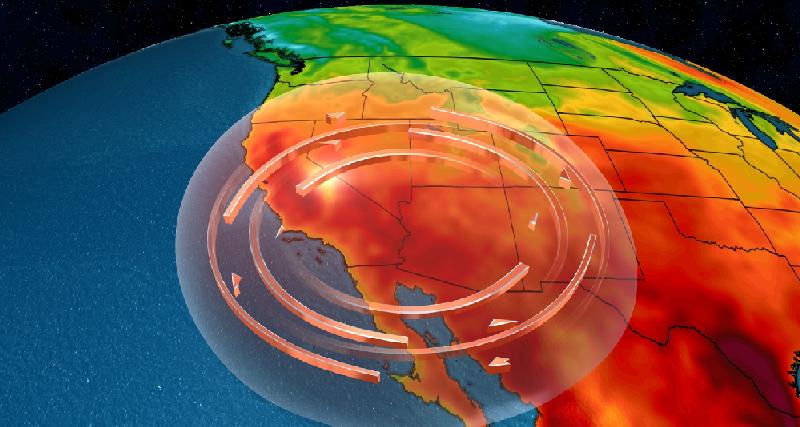 Heat Dome (CNN Weather via CNN Newsource)