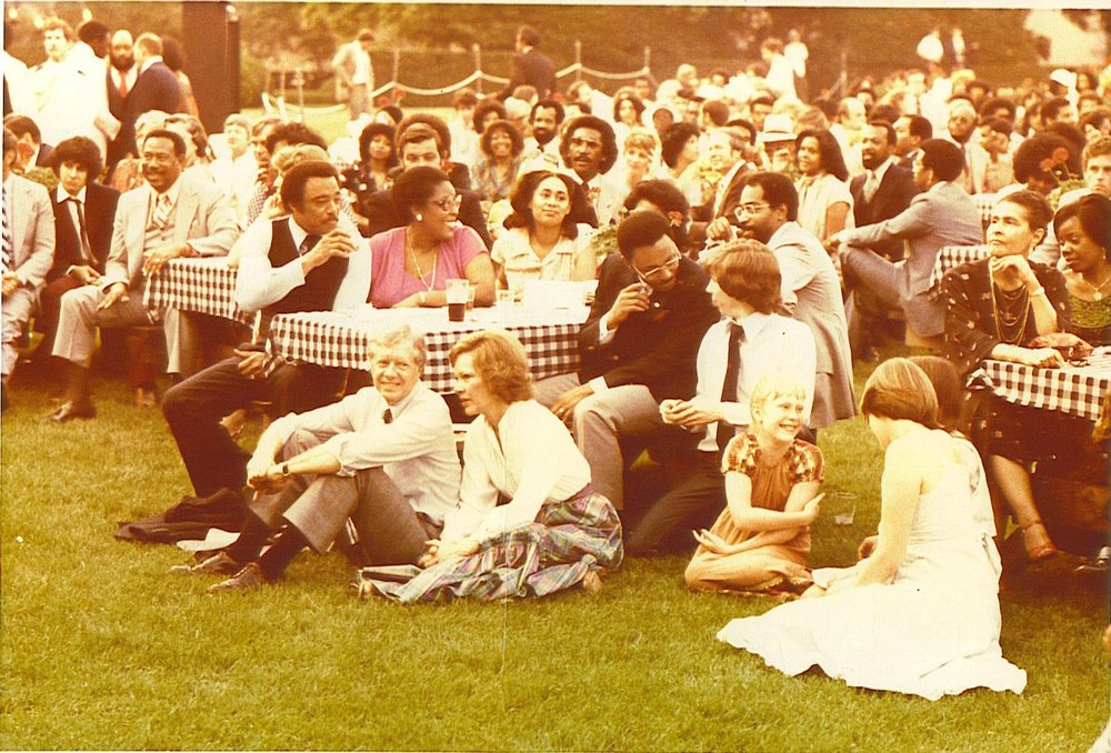 Black Music Celebration at the White House, hosted by President Jimmy Carter (Photo Courtesy of the Internet).