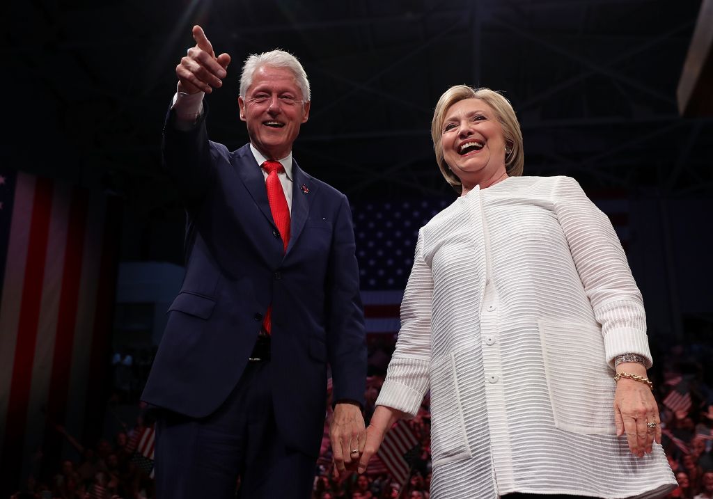 Hillary Clinton Holds Primary Night Event In Brooklyn, New York