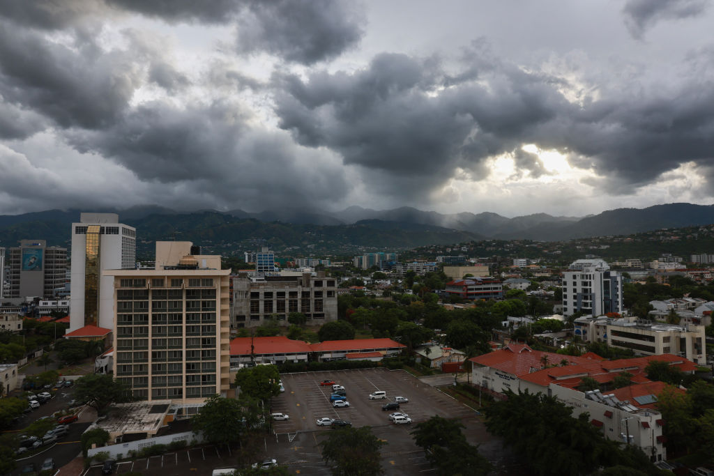 Hurricane Beryl Lashes Over Jamaica