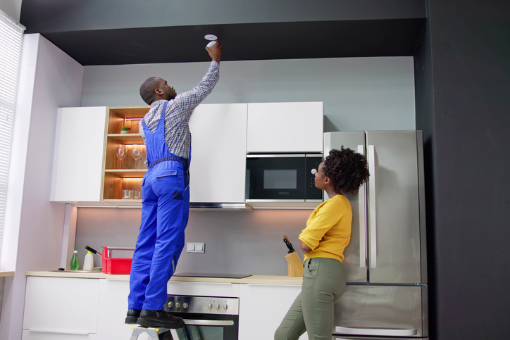 Smoke Fire Alarm Detector Install