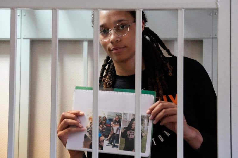 Brittney Griner - showing pic (Alexander Zemlianichenko-Pool-AFP-Getty Images)