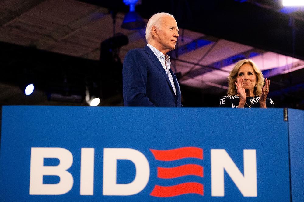 Biden to Avoid Events After 8 p.m. for Better Sleep / Joe Biden and Jill Biden (Cornell Watson-Bloomberg-Getty Images via CNN Newsource) 