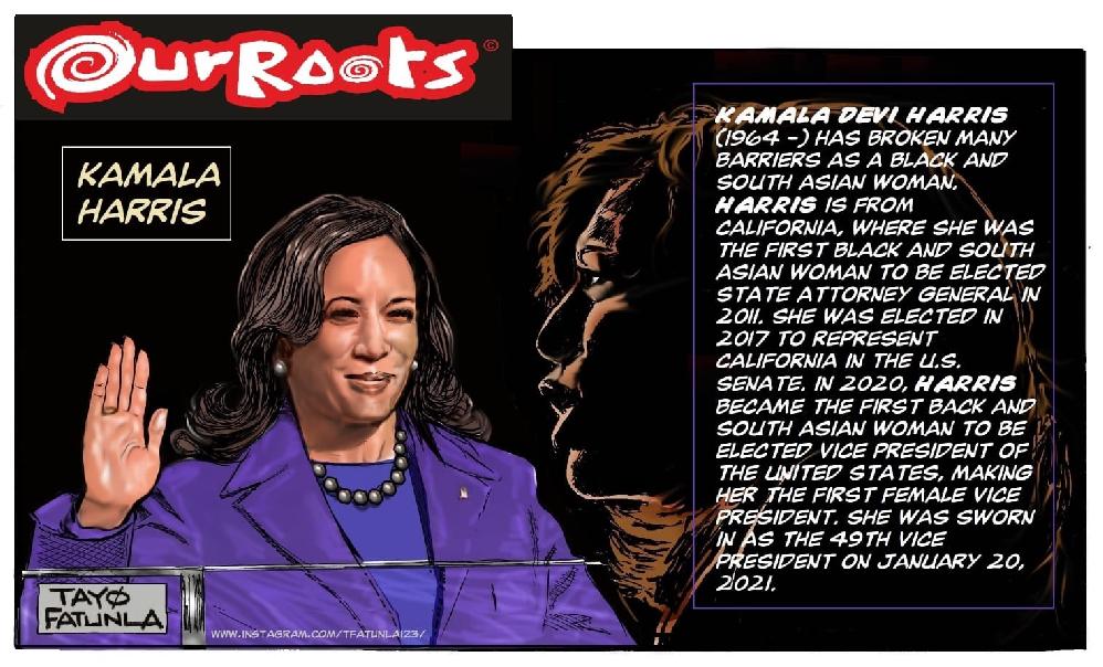 Kamala Harris, Biden's pick, is the frontrunner against Trump // OUR ROOTS - Kamala Harris