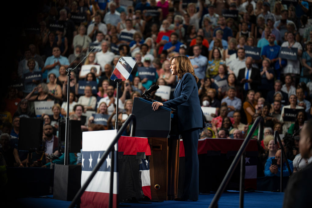 It's the Vice President's fifth visit to Wis this year, her ninth since taking office.