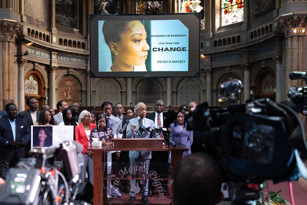 Family Of Police Shooting Victim Sonya Massey Holds Rally In Chicago