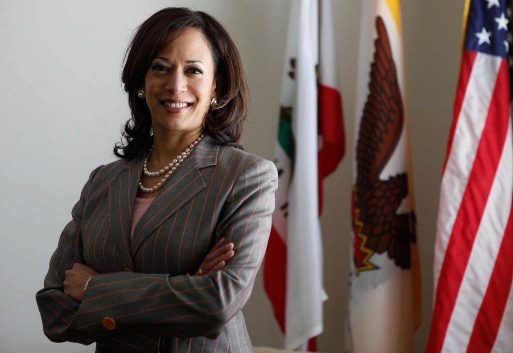 Kamala Harris, District Attorney for San Francisco, stands for a portrait in her Hall of Justice office on Tuesday April 28, 2009 in San Francisco, Calif.