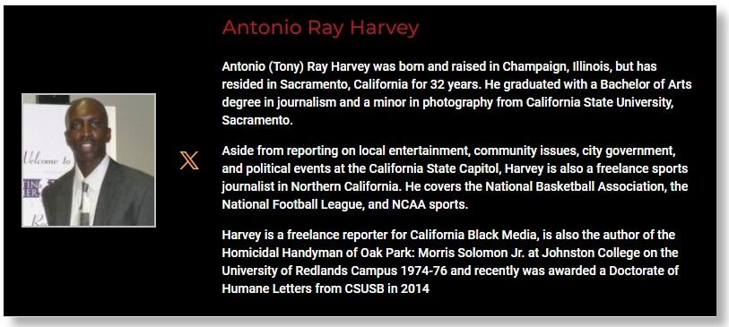 Antonio Ray Harvey