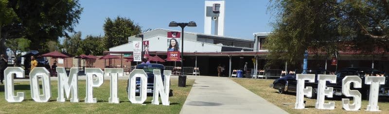 Compton Fest Lettering: Photo Credit, Ricky Richardson