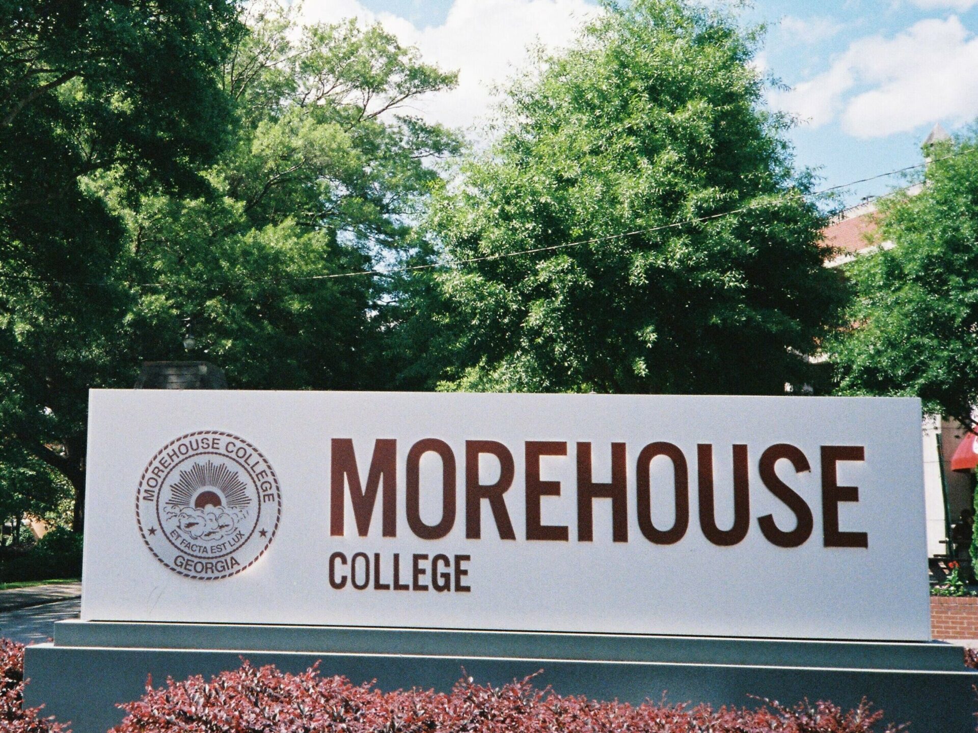 Morehouse College Sign / Photo: Juma Sei/WABE