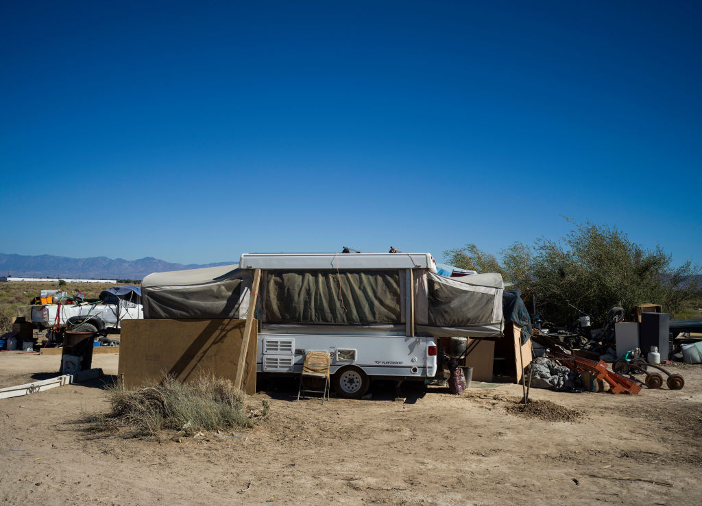 Homelessness In California Desert