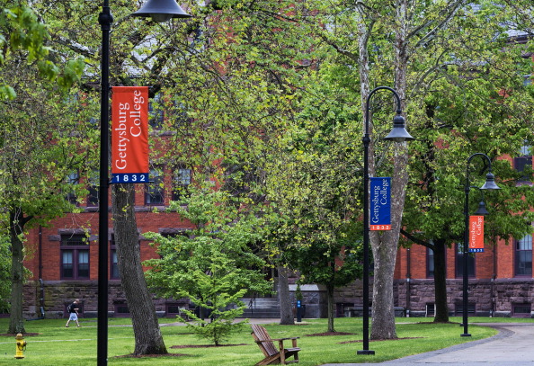 Gettysburg College campus...