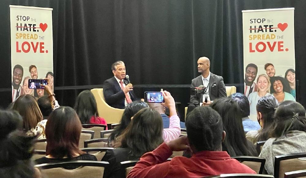 Ethnic Media Conference in Sacramento drew 250+ journalists // AG Rob Bonta is interviewed