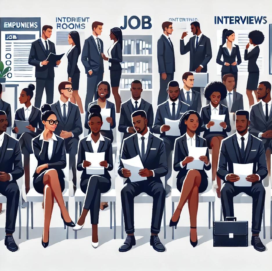 Black Job applicants - via EURai