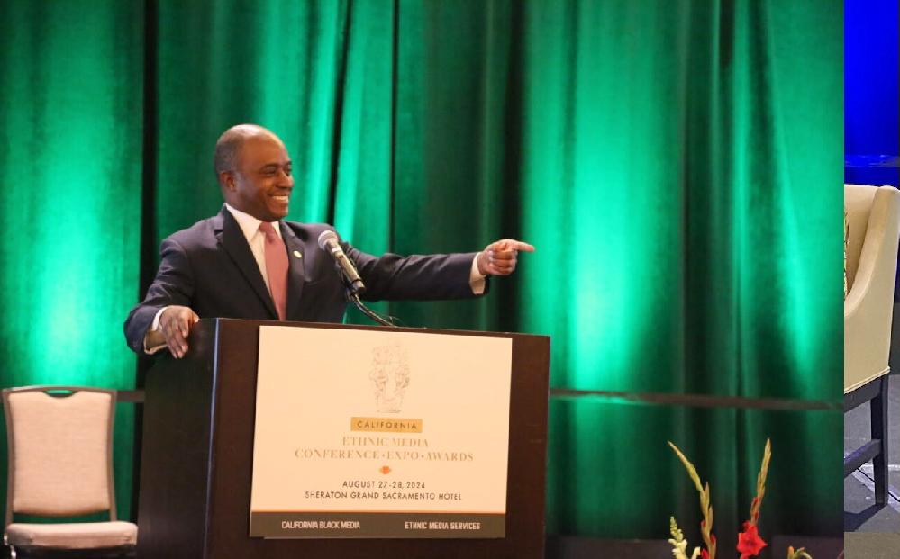 California Superintendent of Public Instruction Tony Thurmond (Peter Schurmann photo EMS)