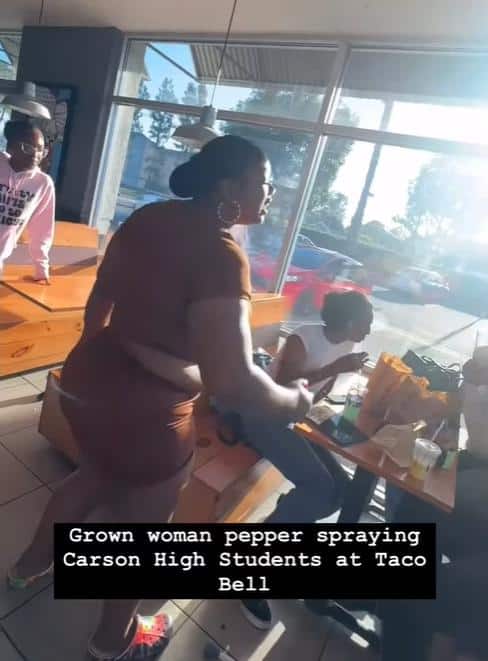 Nicole Coleman is the woman who pepper-sprayed teens - IG screenshot