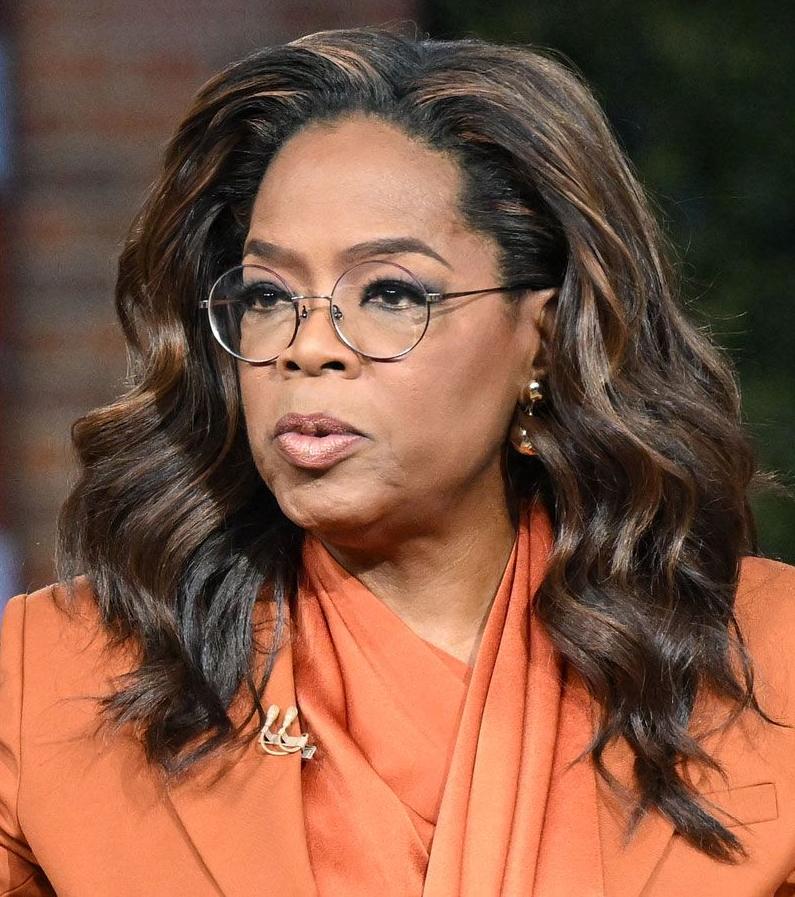 Trump spun two fictional stories about Oprah Winfrey on Saturday // Oprah Winfrey (AP-Getty Images via CNN Newsource)