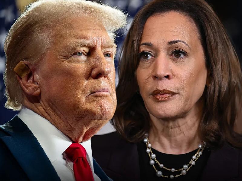 Kamala Harris and Trump Need/Want Black Votes  // Donald Trump - Kamala Harris (Getty composite)