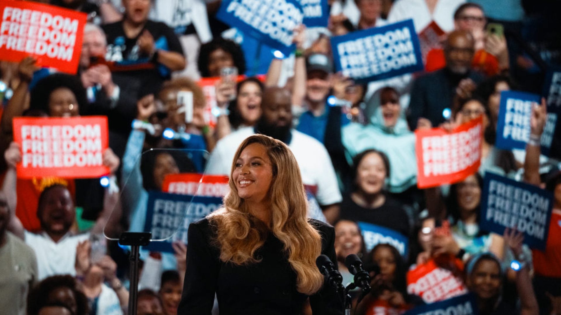 Beyoncé Endorses Kamala Harris For President At Houston Rally: 