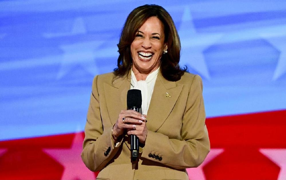 VP Kamala Harris debuts on Fox News today with Bret Baier // Kamala Harris - screenshot